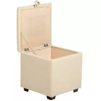 Пуф Осло мини 400х400х410 Рогожка CREAM