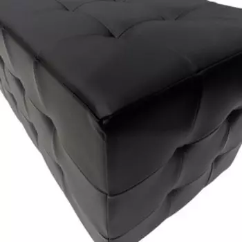 Пуф в прихожую «Терра», 800400420 мм, цвет чёрный