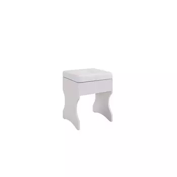 Пуф Виктория-1 330х330х460 белое дерево