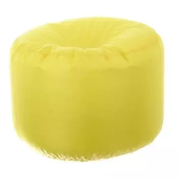 Пуфик круглый, d40см/h60см, цвет жёлтый