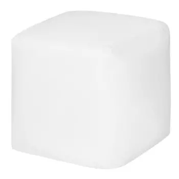 Пуфик «Куб», оксфорд, цвет белый