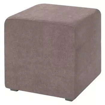 Пуфик «Валенсия», велюр, цвет бежевый