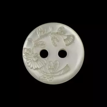 Пуговица 13 мм (123 молочный), 144 шт