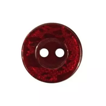 Пуговица 13 мм, 2 прокола (171 красный), 144 шт