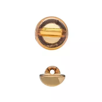 Пуговица 16L (9 мм) (Brown (коричневый)), 72 шт