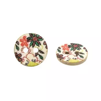 Пуговица 18L (11 мм) 2 прокола , 50 шт