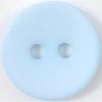 Пуговица 18L (11 мм) 2 прокола (Blue1 (синий1)), 144 шт