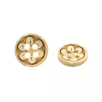 Пуговица 18L (11 мм) 4 прокола , 50 шт