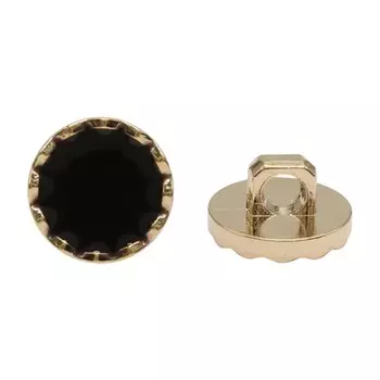 Пуговица 18L (Black/G), 36 шт