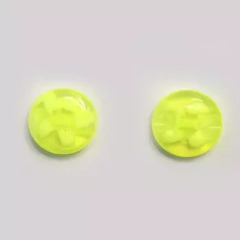 Пуговица 18L (C535 флавиновый), 144 шт