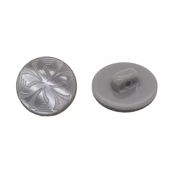 Пуговица 18L (col.05 (серый)), 36 шт