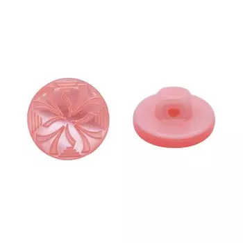 Пуговица 18L (col.09 (розовый)), 36 шт