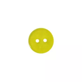 Пуговица 18L (С504 жёлтый), 144 шт