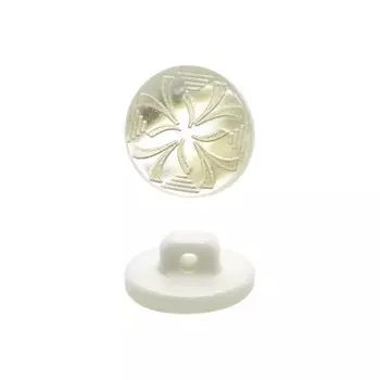 Пуговица 18L (White (белый)), 36 шт