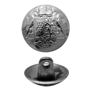 Пуговица 20 мм «Герб», 24 шт