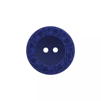 Пуговица 21 мм, 2 прокола (220 василёк), 36 шт