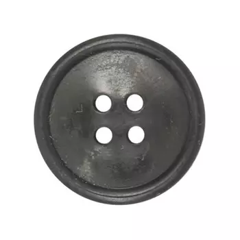 Пуговица 23 мм, 4пр, ПП, чёрный, 1000 шт