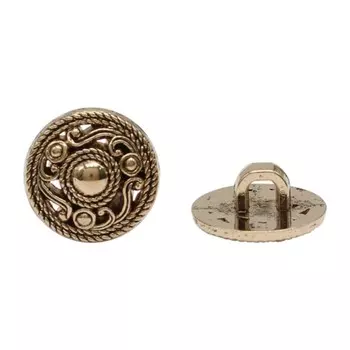 Пуговица 24L (AG), 36 шт