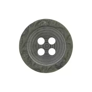 Пуговица 24L (C194 тёмно-хаки), 144 шт