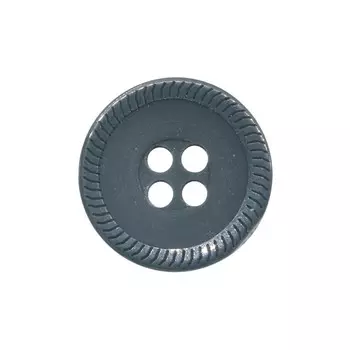 Пуговица 24L (C579 серый), 144 шт