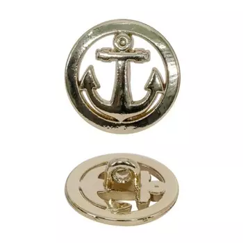 Пуговица 24L (G (золото)), 36 шт