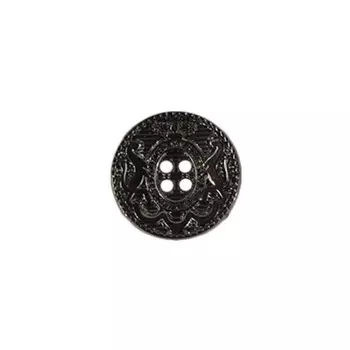 Пуговица 24L (Pewter), 50 шт