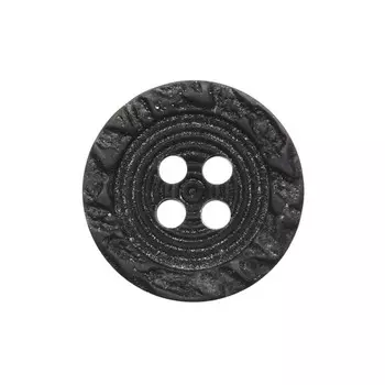 Пуговица 24L (С580 чёрный), 144 шт