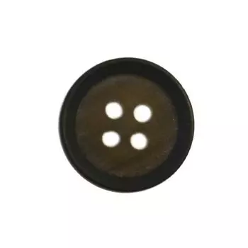 Пуговица 24L (С868 коричневый), 144 шт