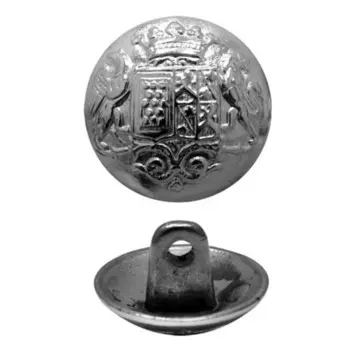 Пуговица 27 мм «Герб», 24 шт