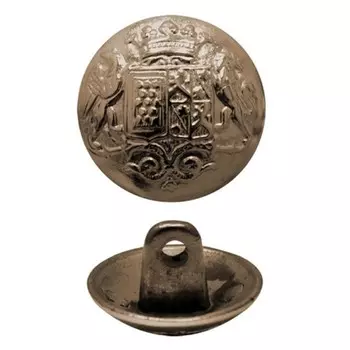 Пуговица 27 мм «Герб», 24 шт