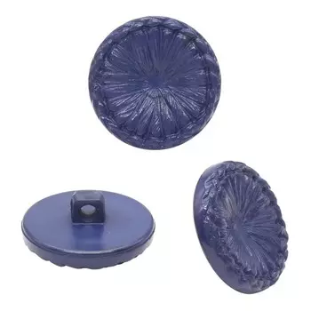 Пуговица 28 мм (309 синий), 24 шт