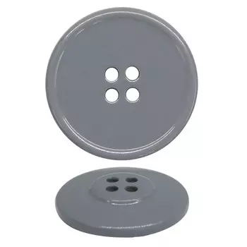 Пуговица 28L (07 (серый)), 36 шт
