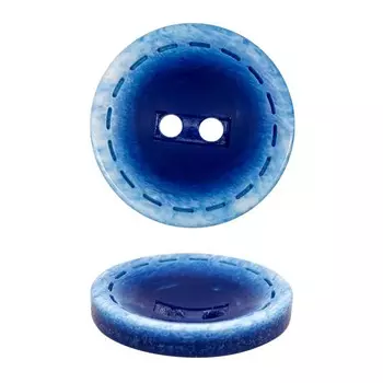 Пуговица 28L (220 (синий)), 36 шт