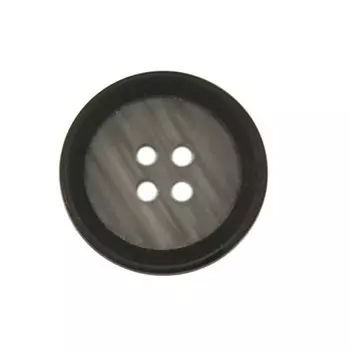 Пуговица 28L (C914 серый), 144 шт