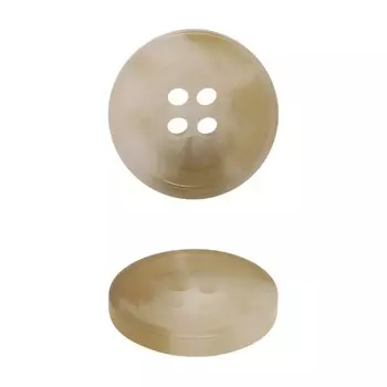 Пуговица 28L (col.D (бежевый)), 72 шт