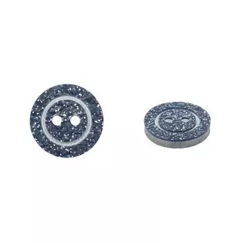 Пуговица 28L (С919 синий), 144 шт