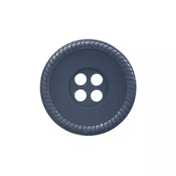 Пуговица 28L (С919 синий), 144 шт