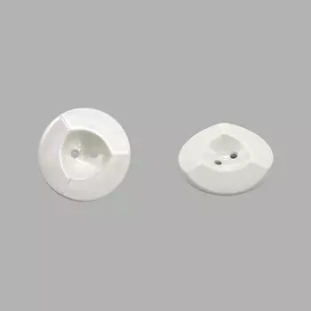 Пуговица 2 прокола перл. ABC, 24 шт