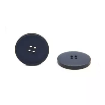 Пуговица 32L (20 мм) 4 прокола (Blue2 (синий2)), 72 шт