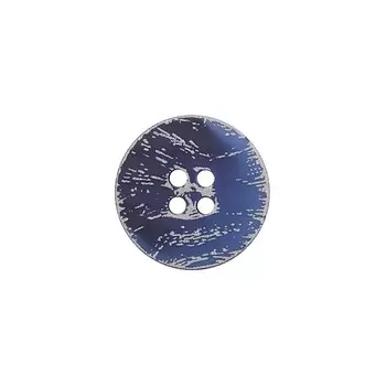 Пуговица 32L (синий), 36 шт