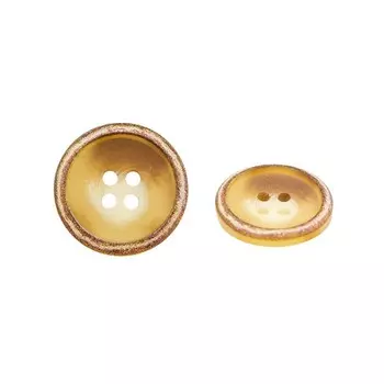 Пуговица 34L (21 мм) 4 прокола (Beige (бежевый)), 24 шт