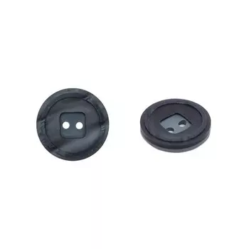 Пуговица 34L (C013 серый), 72 шт