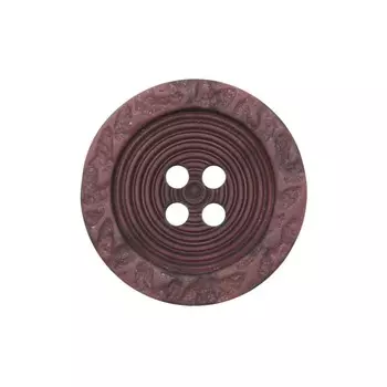 Пуговица 34L (C048 бордовый), 72 шт