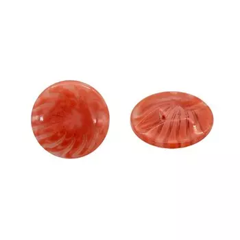 Пуговица 34L (C816 тёмно-розовый), 72 шт