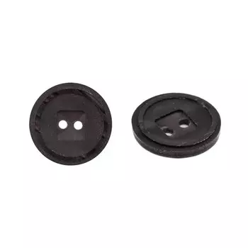 Пуговица 34L (C917 коричневый), 72 шт