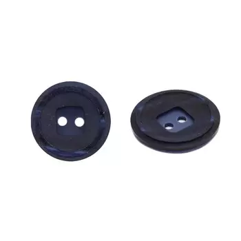 Пуговица 34L (C920 синий), 72 шт