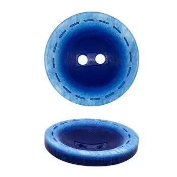 Пуговица 36L (220 (синий)), 24 шт