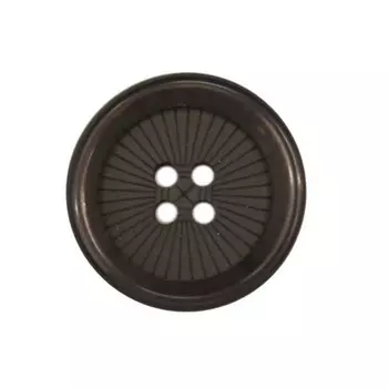 Пуговица 36L (C141 коричневый), 72 шт