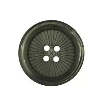 Пуговица 36L (C190 тёмно- оливковый), 72 шт