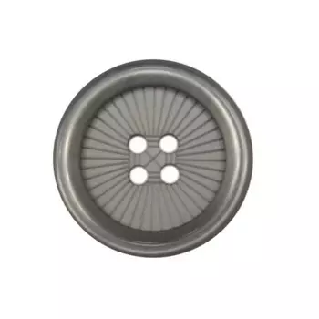 Пуговица 36L (C578 серый), 72 шт